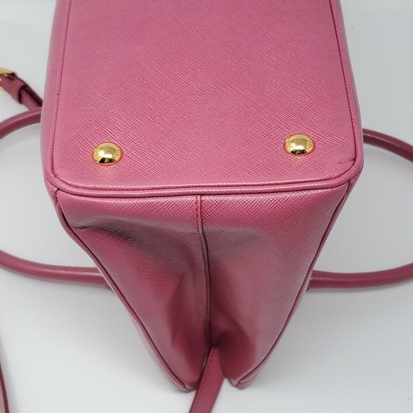 Auth Prada Galleria Medium Saffiano Crossbody Bag - Picture 10 of 16